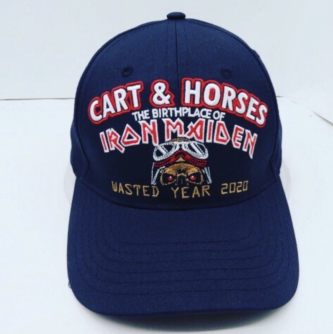 Cart & Horses wasted year 2020 baseball hat 🧢 now in stock cartandhorses.london #IronMaiden #London #stratford #Maryland #E15 #maiden #England #hat