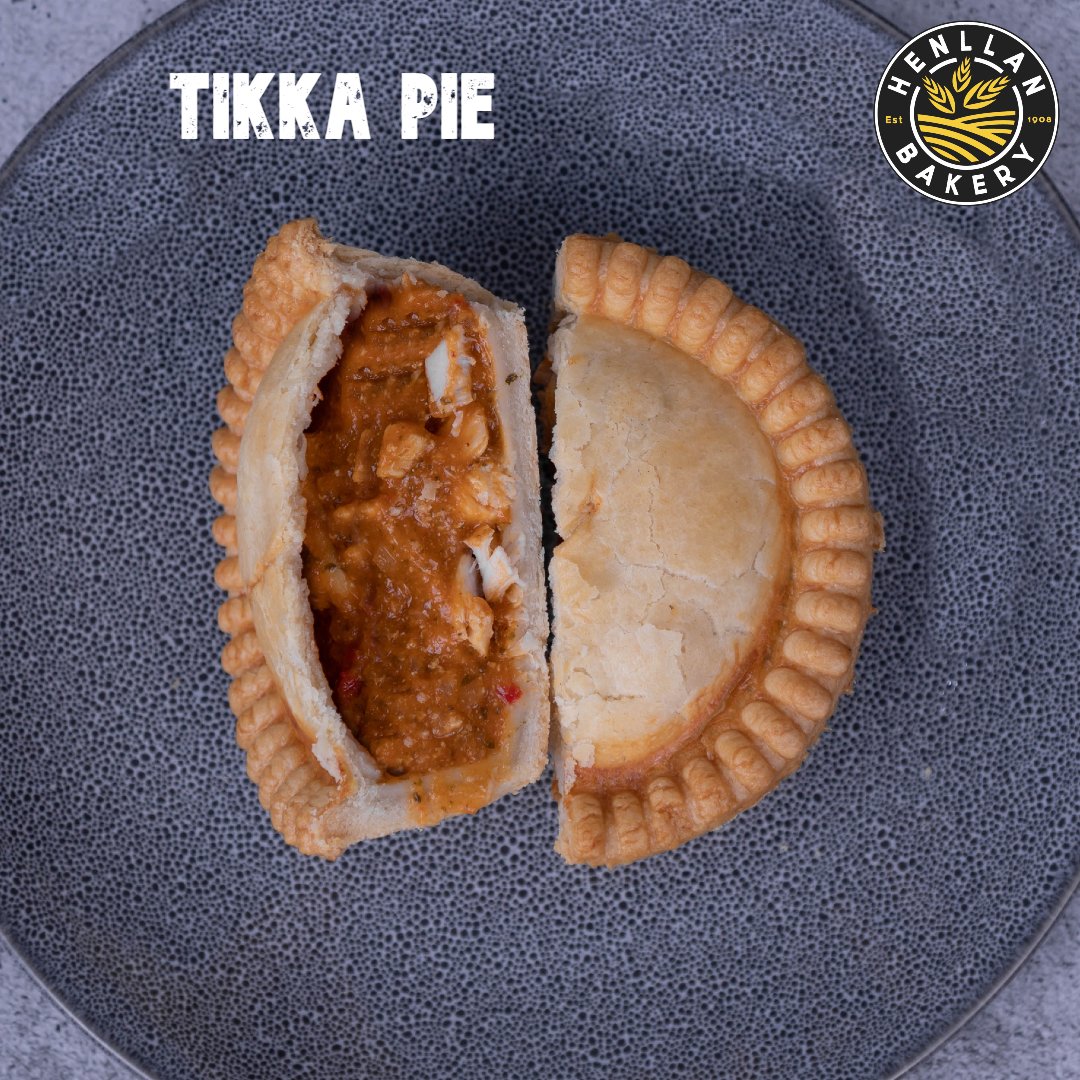HenllanBakery's tweet photo. Henllan Bakery Chicken Tikka Pie?โ
โ
#bakery #baking #henllanbakery #northwalesfood #foodie #whatsfortea #wholesalebakery #pie #sausageroll #savoury #teasorted https://t.co/Xl8xUg1eF0