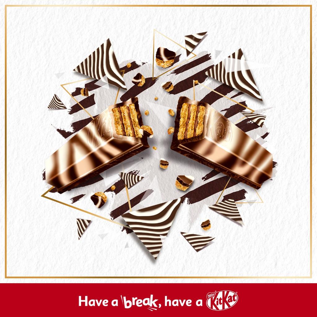 KITKAT's tweet photo. Add a little adventure to your break with NEW #KITKATZebra 👣
Have you tried it yet? https://t.co/s2qhvrdC3t
