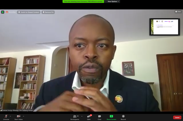 topnigel's tweet photo. Masterful job from friend and partner @James_I_Mwangi running the Kenya #ClimateAmbitionRoundtable today - thanks James!! Looking forward to partnering with you to accelerate the #RaceToZero and #RaceToResilience in Africa on the road to @COP26 and beyond to Africa's #COP27!! https://t.co/UofVkJQkr0