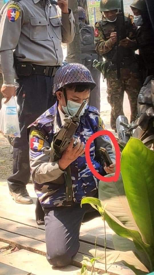 We, Myanmar people are asking for Democracy and this is what we get back!!! #LiveAmmunition
#WhatsHappeningInMyanmar 
#Mar3Coup