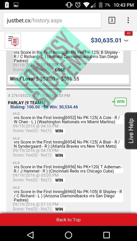 SupremeCapping's tweet image. The old #MLB Parlays will be here before you know it. If I ever Parlay it will strictly be this way that year I made $600,000 net profit in one year. I’m doing that again. ⚾️

#gamblingtwitter #nbatwitter #dfs #fanduelsportsbook #vegas #draftkings #mlb #parlay