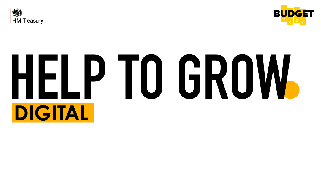 hmtreasury's tweet photo. Help to Grow: Digital will give small businesses free online technology advice and 50% discounts on new productivity enhancing software.

Read more:
https://t.co/EcHaC7PdxW
#Budget2021 #PlanForJobs https://t.co/m18lOj9Ilk