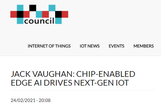 Chip-enabled Edge AI drives next-gen IoT

#IoT #IIoT #DigitalTransformation #AI #AIEthics #DataProtection #Cybersecurity #DigitalTwin #EdgeComputing #EdgeAI #4IR #5G #SmartCities 

theinternetofthings.eu/jack-vaughan-c…