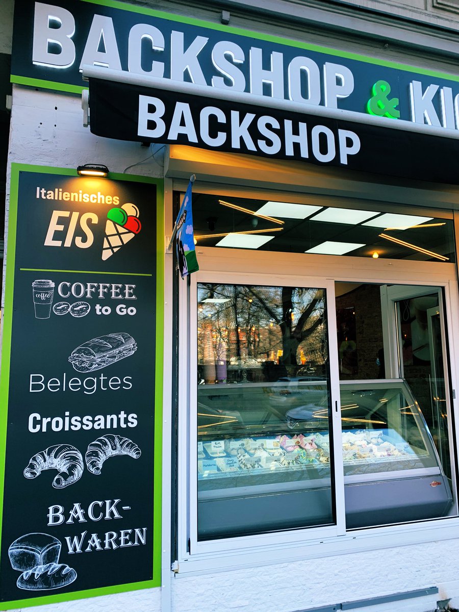 Eventplanung's tweet photo. Die #Eissaison ist eröffnet, zumindest im #Backshop, #Turmstr. 106, in #Berlin-Moabit https://t.co/r3ndKZTM3M