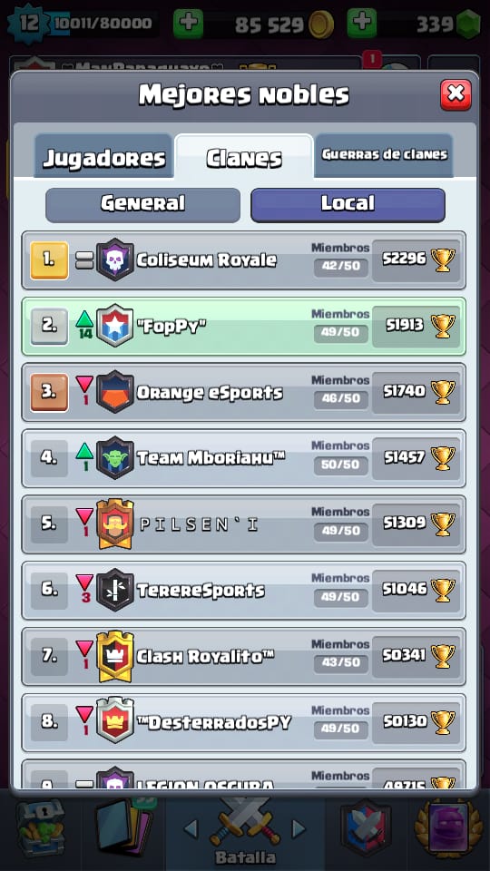 TOP 2 Gracias a los miembros del clan🤭