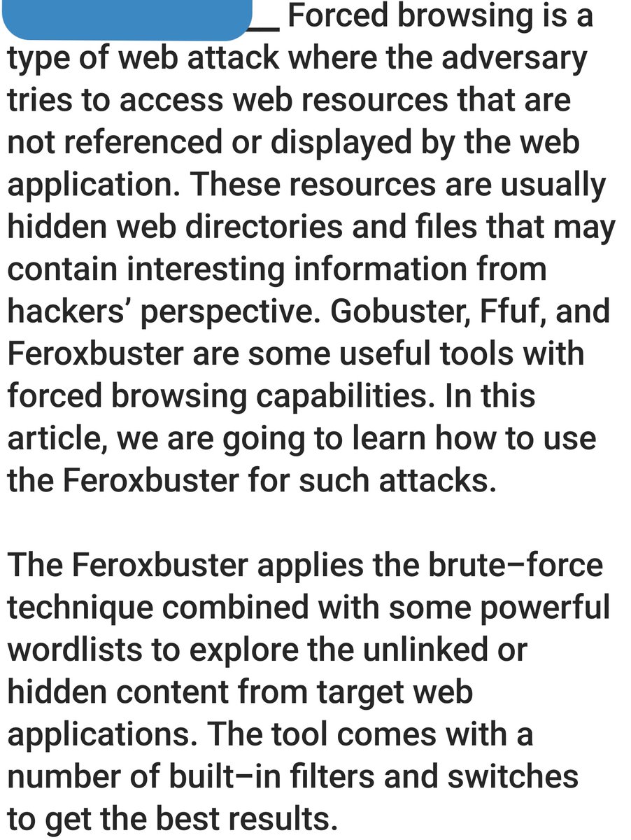 AnonForGaza's tweet photo. #webattack #feroxbuster #webdevelopment #webapp #cybersec #bruteforce #hackingtools https://t.co/r1ydRcgMfe