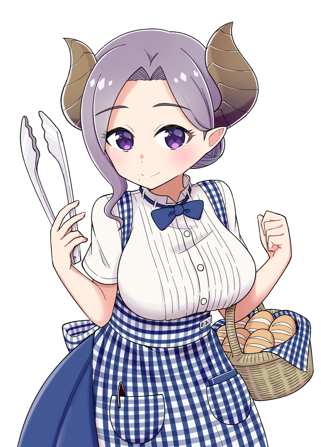 「パン屋さんの悪魔
#メアリのメモリー 」|いしまり🏝️のイラスト