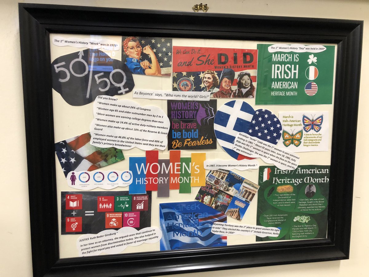 Glastonbury celebrating women's history month, Irish &amp; Greek history month and gender equality with some fun facts! <a href="/HD6220/">Home Depot #6220</a> @JaredPare1 <a href="/DianeRaymond26/">Diane Raymond</a>