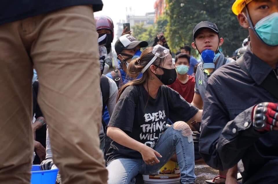 TW // Blood

A Girl from Rescue Team is shot into head by Terrorists in Mandalay , Myanmar 

How many dead bodies UN need to take action?
#Mar3Coup #WhatsHappeningInMyanmar 
<a href="/YangheeLeeSKKU/">Yanghee Lee</a> <a href="/freya_cole/">Freya Cole</a> <a href="/RapporteurUn/">UN Special Rapporteur Tom Andrews</a> <a href="/UNinMyanmar/">United Nations in Myanmar</a> <a href="/UN_HRC/">UN Human Rights Council</a> <a href="/YourAnonCentral/">Anonymous</a> <a href="/TostevinM/">Matthew Tostevin</a> <a href="/CIJ_ICJ/">CIJ_ICJ</a>