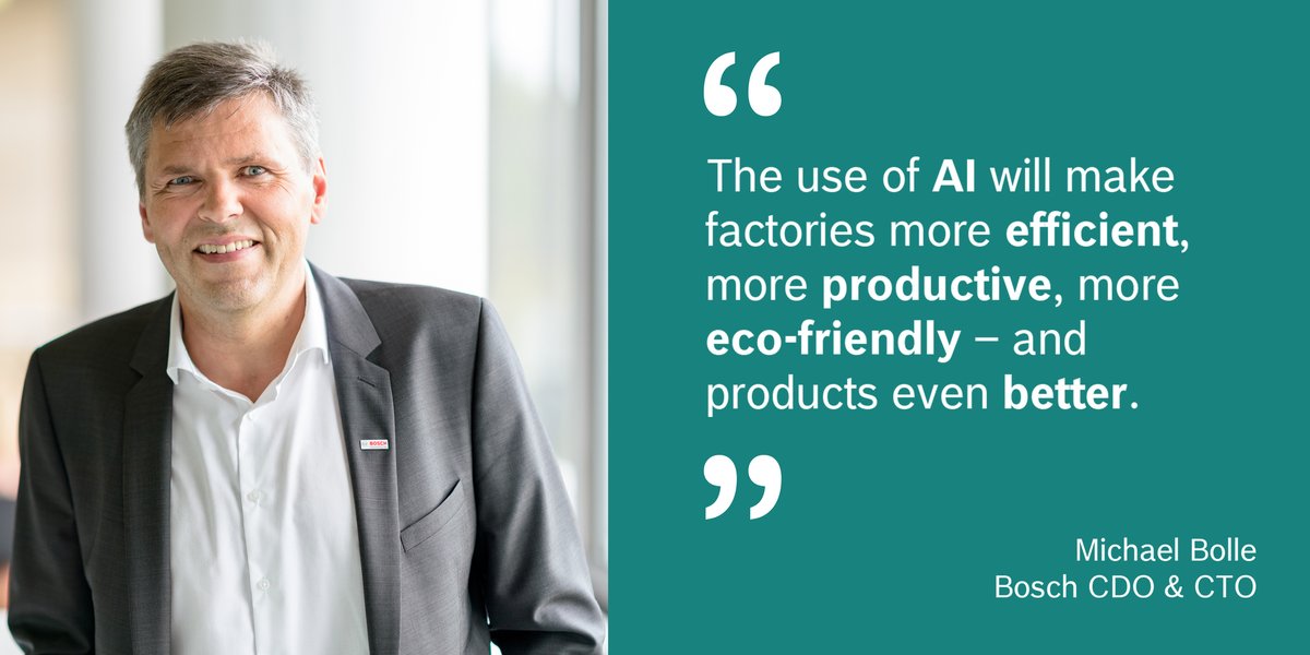 #AICON2021, our #AI conference, has officially started: Bosch CDO &amp; CTO Michael Bolle presents the <a href="/Bosch_AI/">Bosch Center for Artificial Intelligence</a> analytics platform that detects anomalies &amp; malfunctions in #manufacturing processes at an early stage. More about #AICON2021 and #IndustrialAI: bit.ly/BoschAICON2021