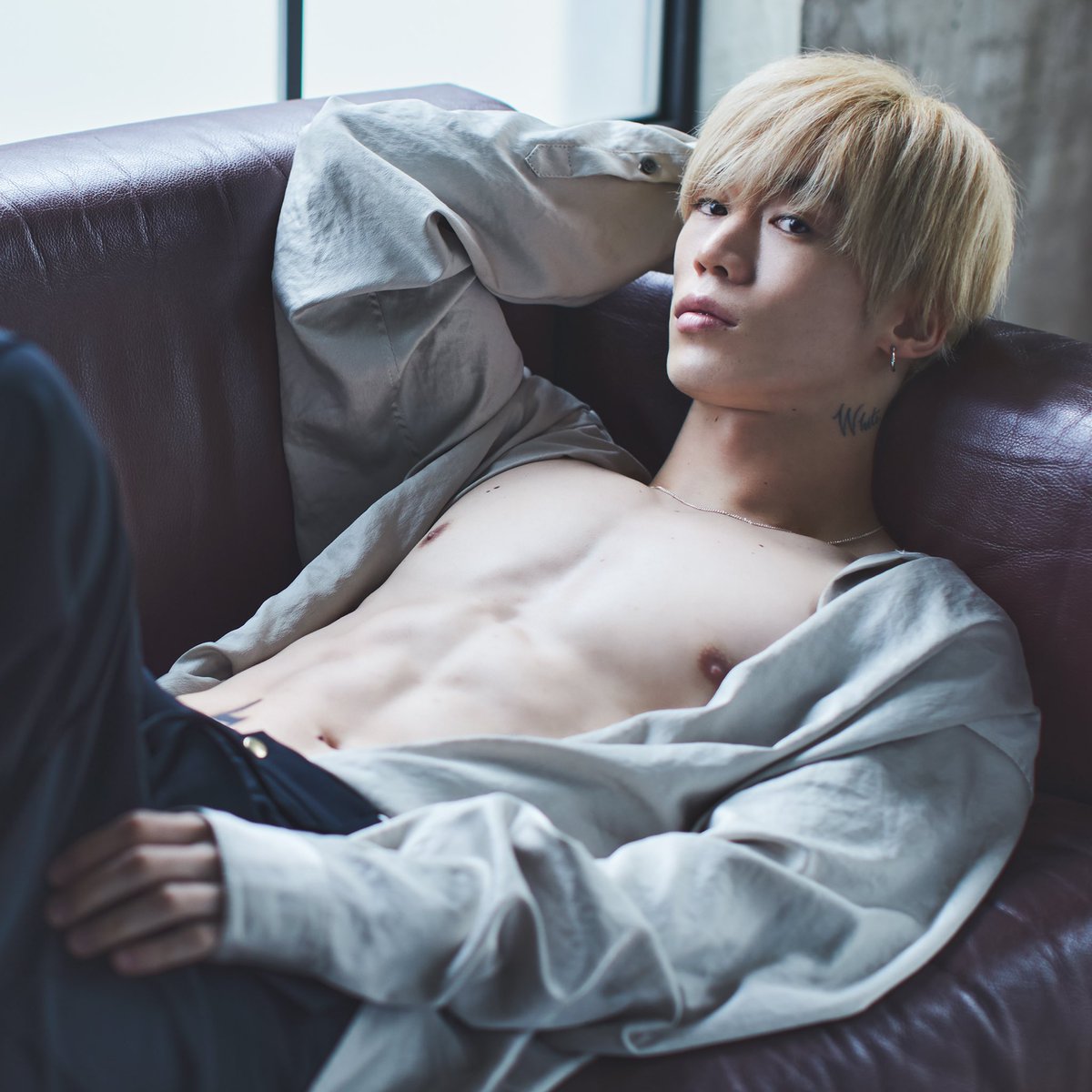 金髪　シロセ　チェキ JAM WHITE