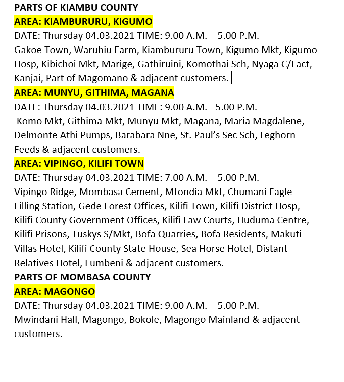 Kenya Power tweet media