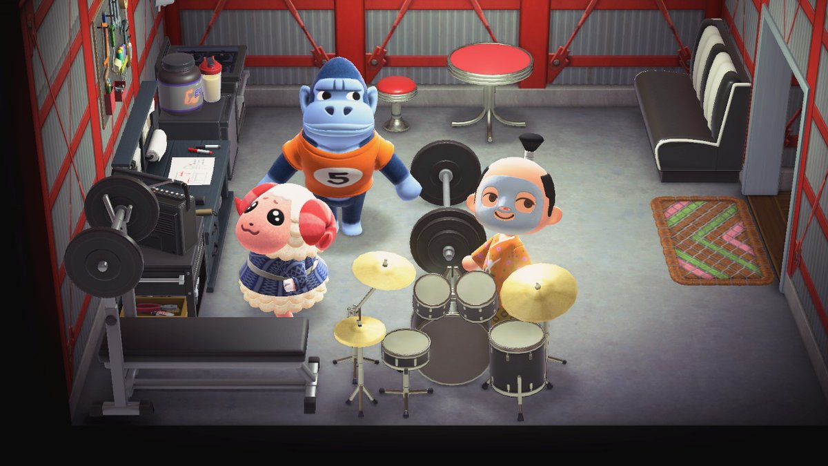 𝑨𝒌𝒊𝒉𝒊𝒕𝒐 𝒀𝒂𝒎𝒂𝒏𝒂𝒌𝒂 على تويتر ダンベルの部屋 なかなか面白いなぁ 真ん中にバーベル置いちゃって ボケか しかもちゃちゃまる 筋肉ガチンコ対決か どうぶつの森 ダンベル ちゃちゃまる