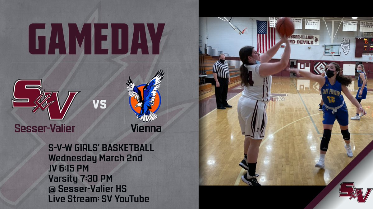 S-V-W at home tonight against the Vienna Eagles.