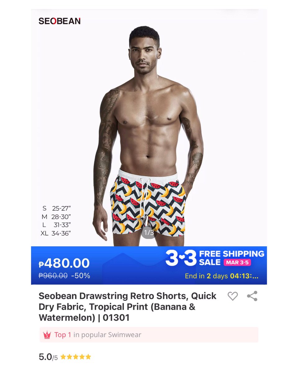 seobeanph's tweet photo. We’re trending on Lazada! Seobean Philippines is ranked top 1 in popular swimwear.

Discover awesome deals at https://t.co/u4uCvOtUqW

#seobeanph #nasalazadayan https://t.co/w4kdA9NscW