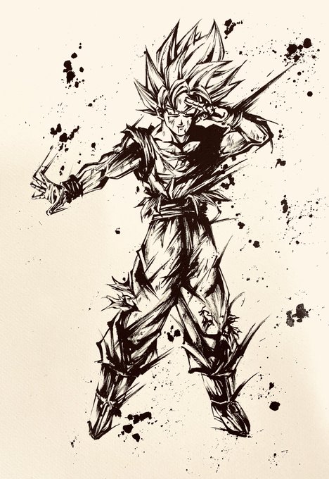 魔人ブウ編のキャラたち

#ドラゴンボール #墨絵 