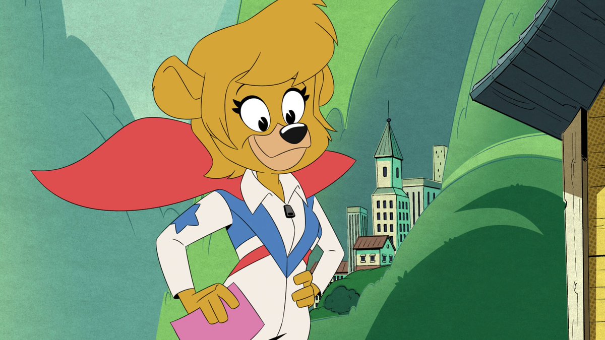 Screenshots of Molly Cunningham from DuckTales. 