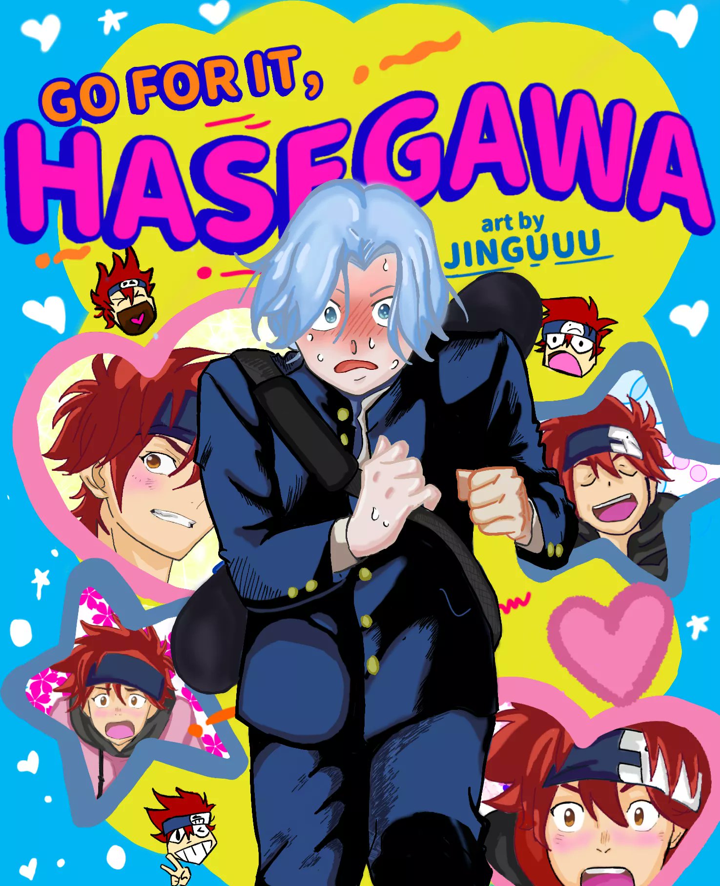 Go For It Nakamura Vol 3 Jinguuu on X: "Finished the new episode of Sk8 the infinity and I decided to do this. I've always thought the Go for it, Nakamura redraws were so cute so I decided