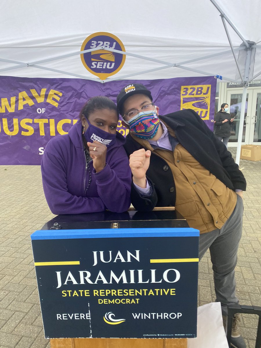 I’m extremely proud of @JuanForRep for having the courage to run. As our congresswoman @AyannaPressley stated “people can’t vote for you if your name is not on the ballot” and that takes courage. You are appreciated, respected and held!