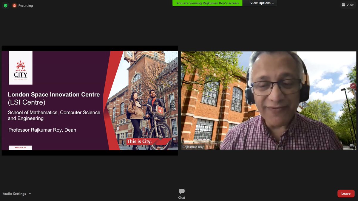 CityStG_SST's tweet photo. Dean of #SMCSE Professor Raj Roy, speaking at the launch of the @LSICentre1 and mentioning City's growing strengths in digital technologies, AI and maths - "City is enriching thought leadership in space":
@rajkumar_roy @Razavizadeh @CityUniLondon @spacegovuk @EuropeanSpace @esa https://t.co/MJmjnmCoNL