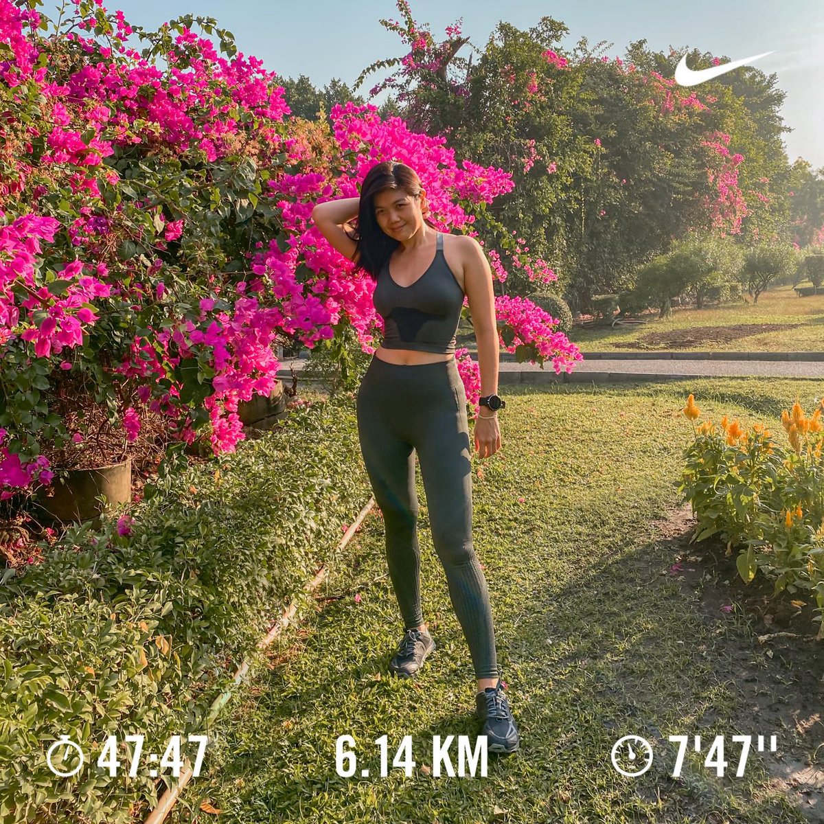 lhingi's tweet photo. วิ่งน้อยแต่วิ่งนะ 😝
#6k #ซ้อมวิ่ง #นักวิ่งสายกรีน  #นักวิ่งสายชิว  #trailrunner  #HappyRunner #GreenRunner #runnerlife  #runnerlicious #heartrunners  #Running https://t.co/lY6U5yRJU9