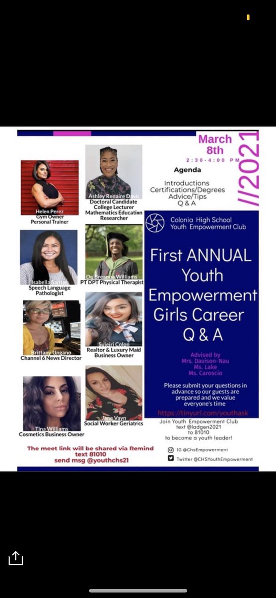 Colonia High School Youth Empowerment Club tweet media