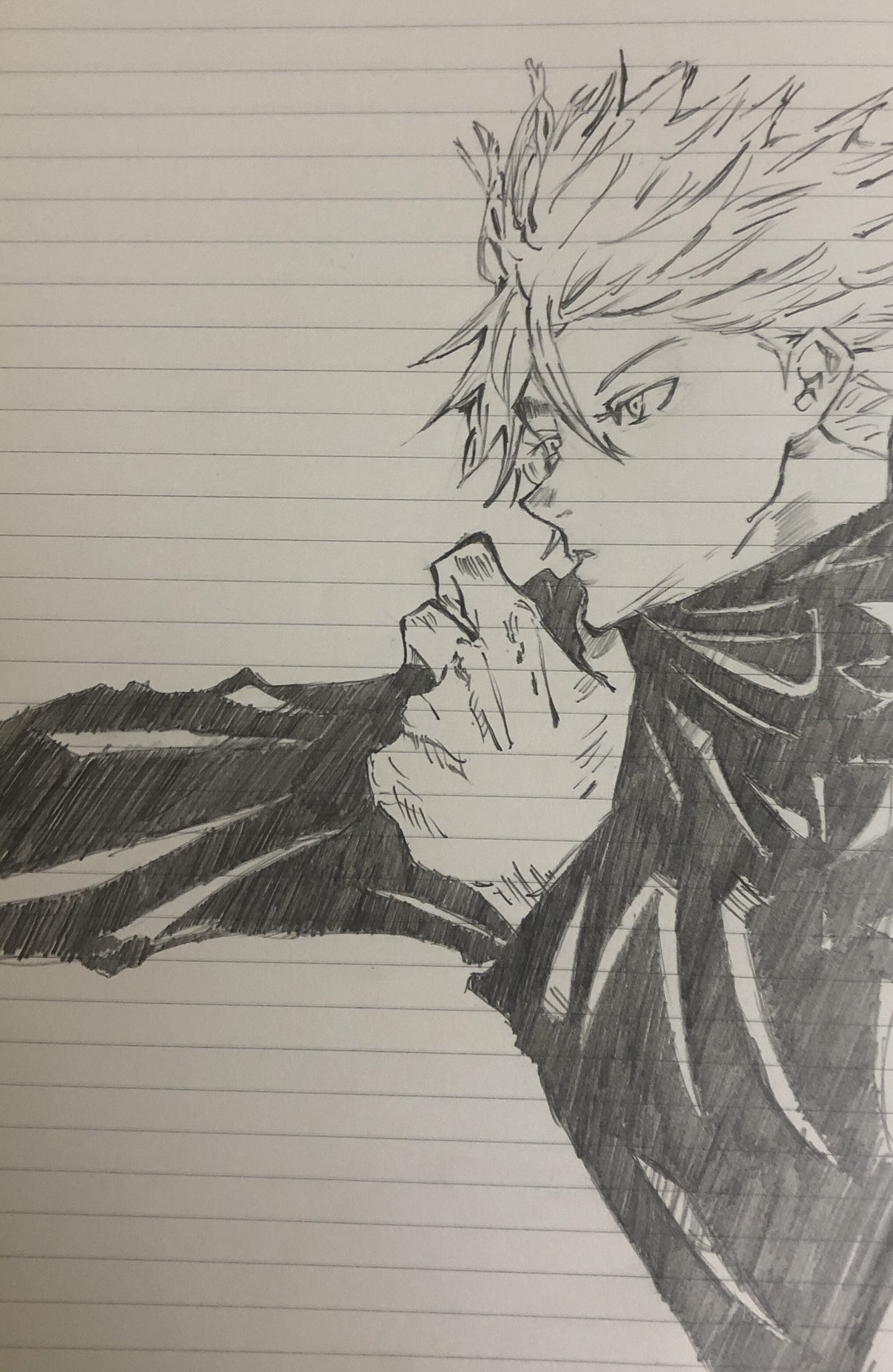 Twitter 上的 あーる 五条悟 虚式 紫 規格外 絵柄は漫画派です 呪術廻戦 五条悟 五条先生 絵描きさんと繫がりたい イラスト好きな人と繋がりたい T Co Xtr4wklpfc Twitter