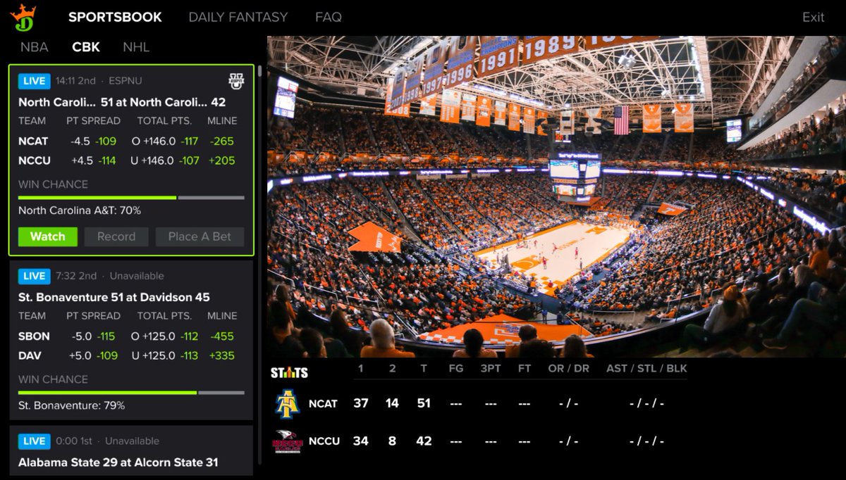 DISHNews's tweet image. .@dish launches first-of-its-kind app integration with @DraftKings! bit.ly/DISHDraftKings