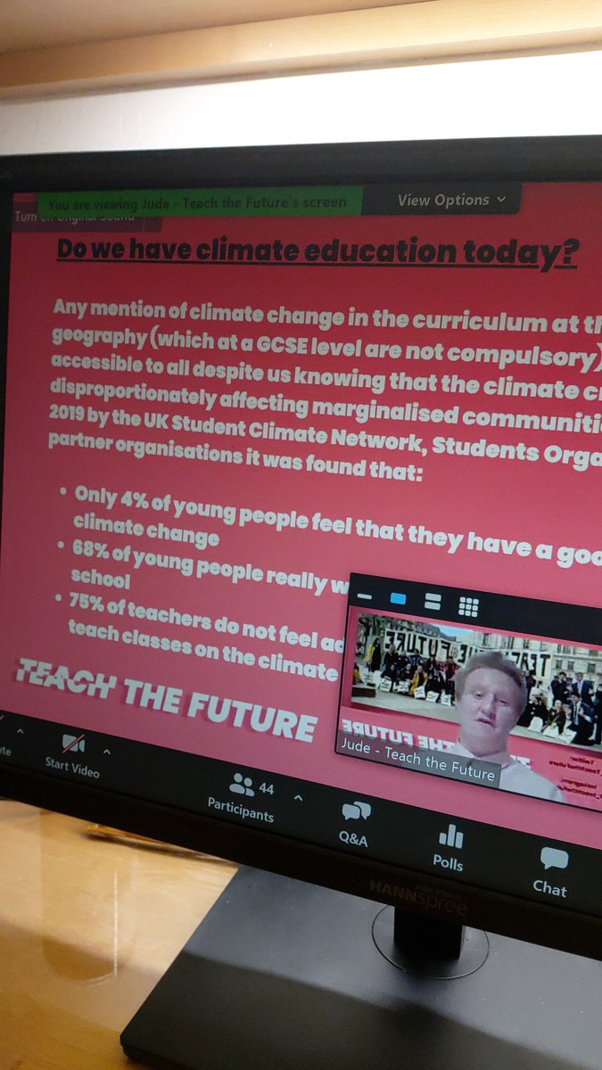 THE ENERGY FROM @_TeachtheFuture is unreal! Woah, I've heard of curriculum for life, but I've never heard this depth of a proposal!

us02web.zoom.us/webinar/regist…

#seethroughplastic