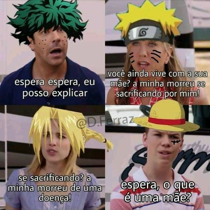 Luffy rebaixado Meme 