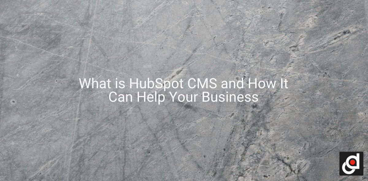 Decograph's tweet image. BLOG: What is HubSpot CMS and How It Can Help Your Business bit.ly/3rcYRXe #CMS #HubSpotCMS #webdesign