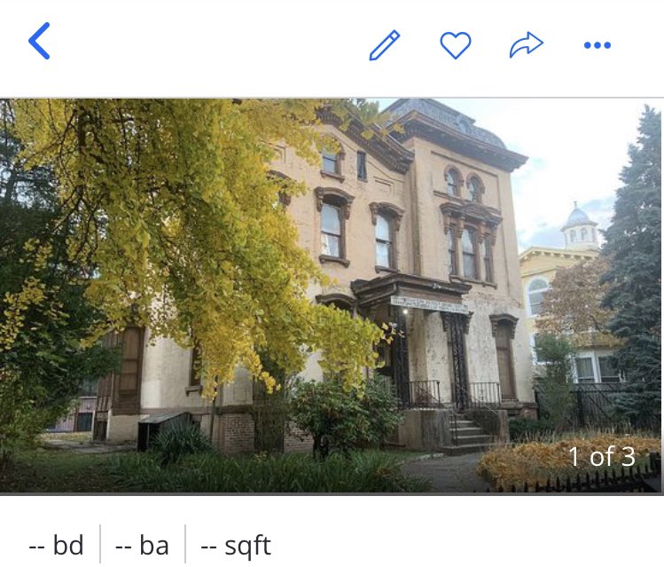  #Thread: Aight so boom . I see this house listing on  @zillow. I recognize it immediately. I’ve seen it during my walks in Brooklyn. The price tag is WILD. I’m wondering, “Why is this so much $$?”(If you know the house...don’t give it away until I’m done with the thread.