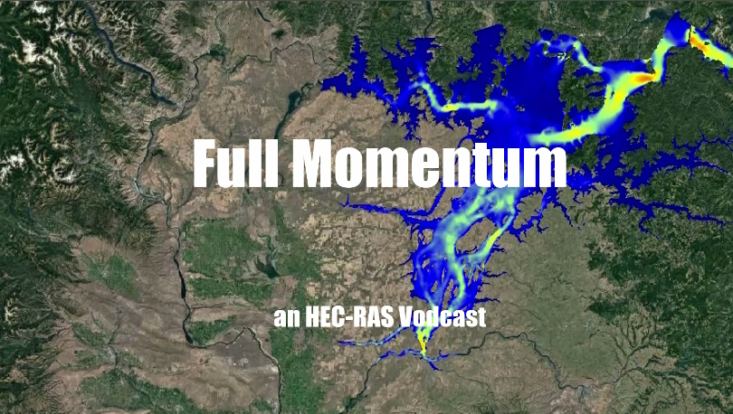 RASModel's tweet photo. New Full Momentum Vodcast! We talk with #HECRAS Developers Cameron Ackerman and Anton Rotter-Sieren about the new 6.0 Features in #RASMapper and an awesome demo on the new #3DViewer! #TheRASSolution https://t.co/fROj98H9hD https://t.co/R3k7wNLEPw