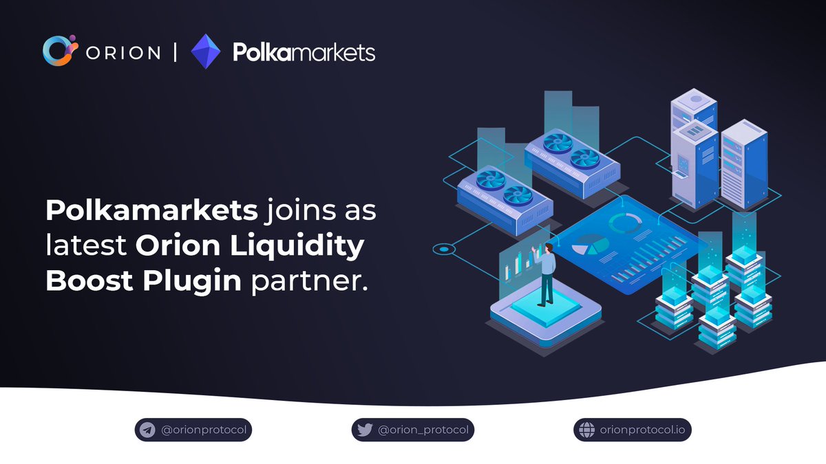 BuildOnLumia's tweet photo. 💧 @Polkamarkets joins as latest #LiquidityBoostPlugin partner 💧
This will provide substantial cross-exchange liquidity to Polkamarkets’ DeFi Prediction Market: reducing slippage, aiding cost effectiveness, and improving user experience.
$ORN x $POLK
https://t.co/bVaJslet5m https://t.co/u4m0L8IYNk