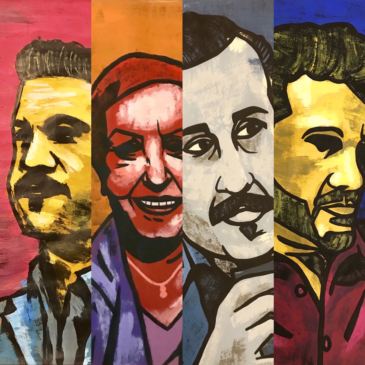 RocRon's tweet photo. Hey friends, so far my 2021 has been all about painting portraits! Check em out here https://t.co/9dd6Ficf9x https://t.co/0YkIdXgRrg