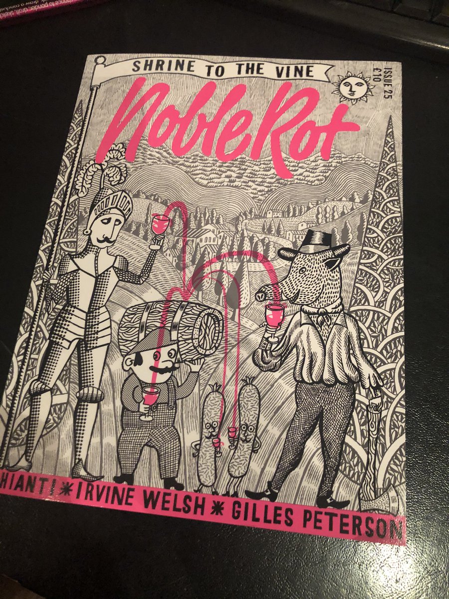 I give a special anticipatory squeal when each new edition of this turns up. With a dutiful nod to those I work for I have quietly to say that <a href="/noblerotmag/">Noble Rot Magazine</a> is my favourite food and drink mag. It is just stacked with pieces apparently commissioned with me in mind.