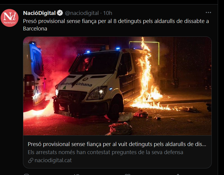 MasnouAntifa's tweet photo. Un dia mes a l'Espanya del govern més progressista de la història. https://t.co/yDZbjMFsTx