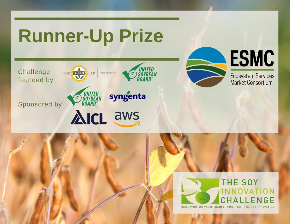 TheYieldLab_I's tweet photo. Follow @TheYieldLab_I social media for more #agtech innovation, challenges and initiatives. Again a congratulations to all the finalists and winners! We look forward to reading all about your success in the coming years! #startups #innovation #agriculture #farming #soychallenge https://t.co/dgAiAkbkNw
