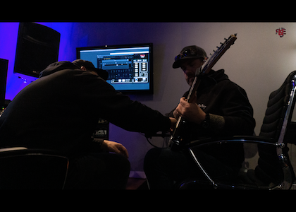 jscadiummusic's tweet photo. Day 2: BG Simpson and producer, Ben Schigel, at Spider Studios, working on new @RIKETS album. #SpiderStudios #Riketsrecording https://t.co/2Wafhmtlan