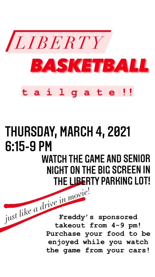 STUCO is fundraising tomorrow night! 🦁Grab some food from Freddy's, then come back to campus for the Basketball Tailgate! 🏀