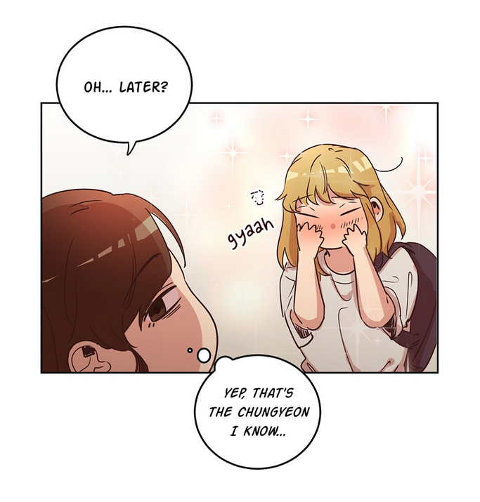 i think its super cute how chungyeon isn't what mai thinks is her "type" but she still loves her all the same 