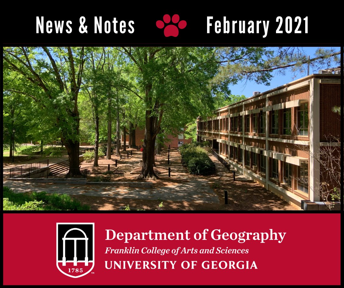 It was a busy February! Read more about the achievements of our students and faculty in this month's news and notes! 📅bit.ly/38oLSKX