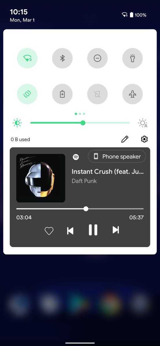 Project404x's tweet photo. Some Android S inspired UI😉! Coming soon!
#notfound https://t.co/CRrCaOjuKb