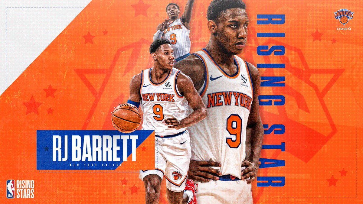 Congratulations to @RjBarrett6 on being selected as a 2021 Rising Star! 🇨🇦 #NewYorkForever https://t.co/gbInuosF3y