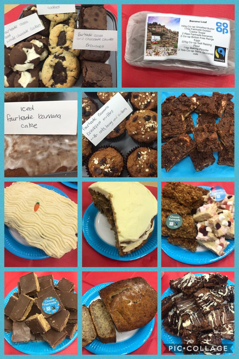Carnoustie coop bake off using Fairtrade ingredients joining in the fun were colleagues and members of our local causes also member pioneer Luke .finished products were all donated to the Carnoustie British Legion Veterans .🎂🍰🧁<a href="/maria_dryburgh/">Maria dryburgh</a> <a href="/coopuk/">Co-op</a> @colcarnoustie #cake 😋 x