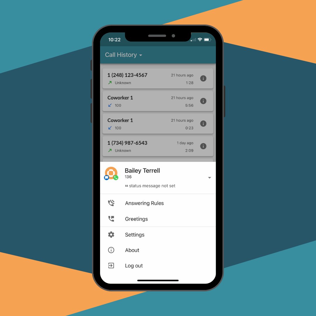 callharbor's tweet photo. #DidYouKnow that access to our mobile app comes with each user? Many companies charge you an extra fee, but we include it from the start. On the mobile app, you can utilize your business number on the go, adjust your answering rules, change your personal greeting, &amp; much more! https://t.co/NMndyKi7EO