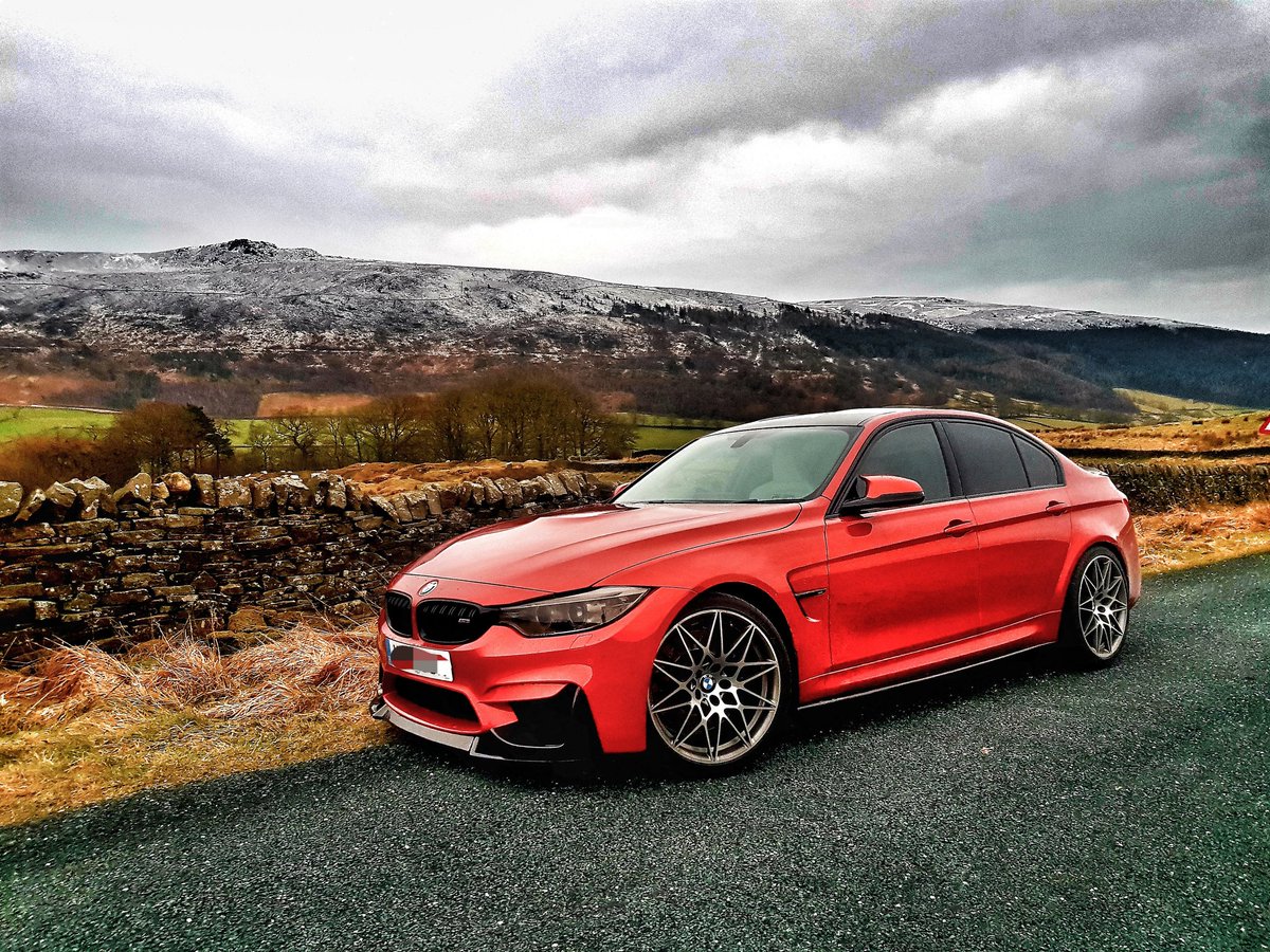 CrispyRonDog's tweet photo. @harrismonkey F80 M3 in the Yorkshire Dales, one of lifes pleasures. https://t.co/bluetXsJ1V