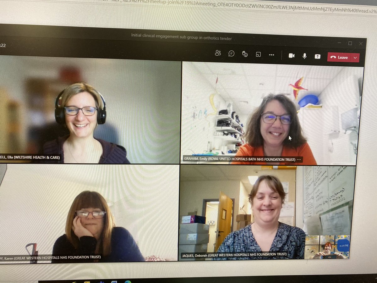 AHPsinBSW's tweet photo. Great @AHPsinBSW and BSW teams meeting today chatting all things procurement #excitingcollaborations thank you ladies @emgraham88 @GWH_NHS @WiltsHC_NHS @HappyHurrell 💙 https://t.co/jEJ9Zu2Ua6