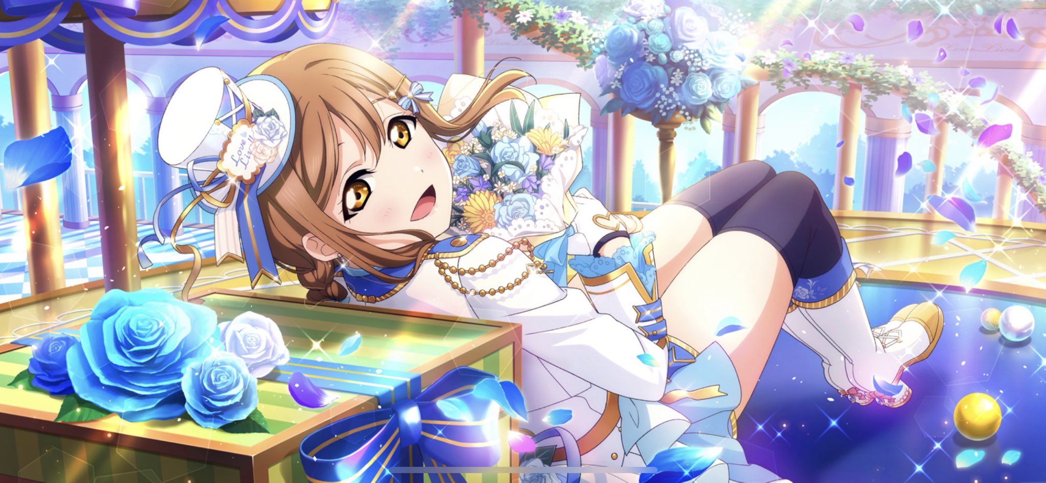 大阪大学lovelive 研究会 今日は国木田花丸ちゃんの誕生日ずら ずら って静岡の方言だそうです 方言女子 良いですよね おめでとうございます あとこの花丸ちゃんめっちゃ良くないですか 太もも 国木田花丸生誕祭21